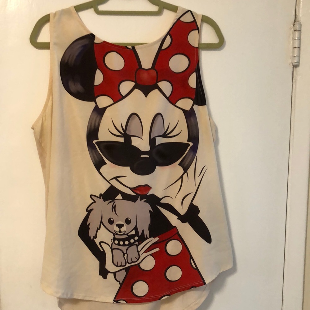 Minnie Mouse Disney Boutique dressy tank